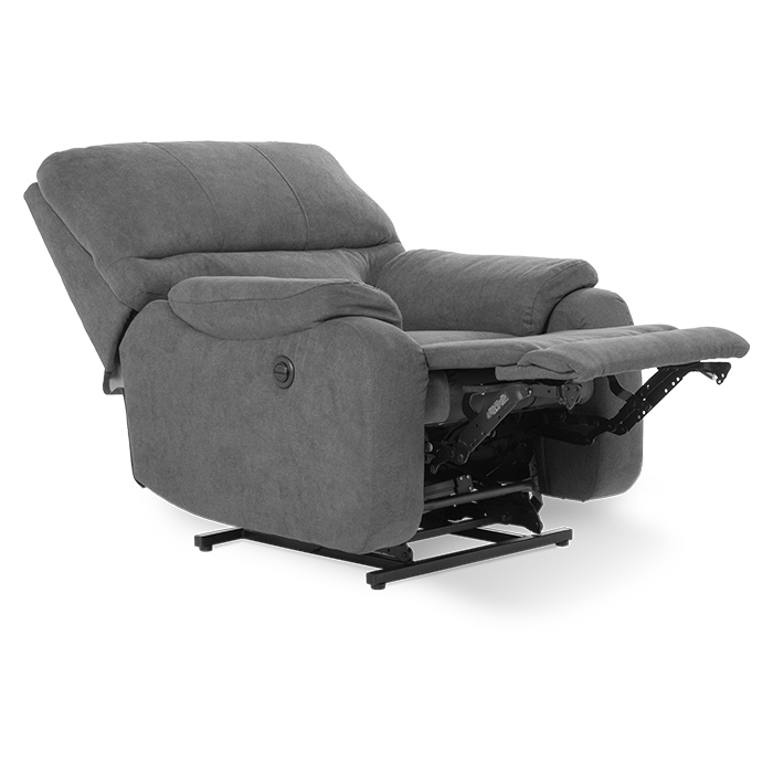 Sillon Reclinable Tela Gris Oxford Mivo | Reclinables | salas